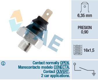 Датчик тиску масла FAE 12935