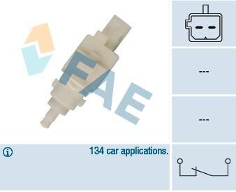 Датчик педалі гальма Fiat Ducato/Citroen Jumper 2.0-2.8HDi 02- (2 конт.) FAE 24411