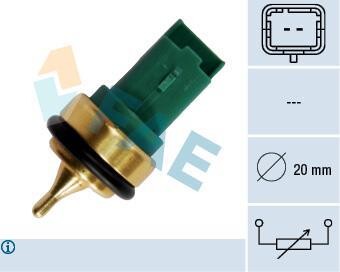 Датчик температури охолоджуючої рідини FAE 33707