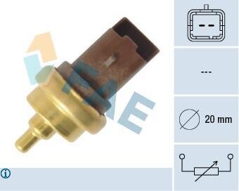 Датчик температури охолоджуючої рідини FAE 33708