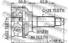 ШРУС FEBEST 0510-038A44 (фото 2)
