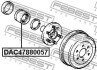 Підшипник колісний FEBEST DAC47880057 (фото 2)