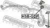 Втулка стабілізатора FEBEST HSB-GDF (фото 2)