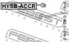 Фото 2 - втулка стабілізатора FEBEST HYSB-ACCR Втулка стабілізатора FEBEST HYSB-ACCR (фото 2)