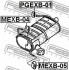 Кронштейн глушника FEBEST MEXB-04 (фото 2)