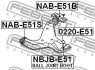 Сайлентблок задній переднього важеля FEBEST NABE51B (фото 2)