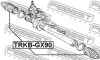 Пильовик рульової рейки FEBEST TRKB-GX90 (фото 2)