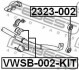 Втулка стабілізатора FEBEST VWSB-002-KIT (фото 2)