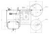 Пневмоподушка FEBI BILSTEIN 101358 (фото 1)