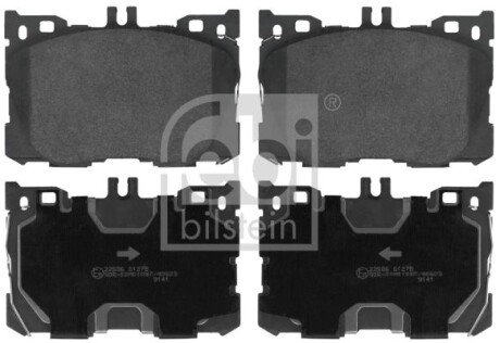 Комплект гальмівних колодок FEBI BILSTEIN 116428