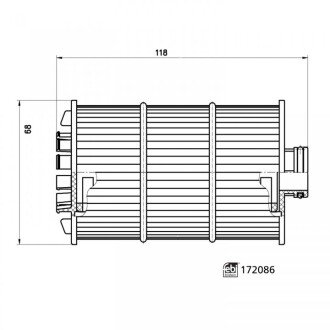 FEBI VW фільтр маслянний AUDI A6/A7/A8 4,0 12- FEBI BILSTEIN 172086