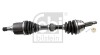 Привідний вал DODGE/JEEP Caliber/Compass/Patriot \'\'FL \'\'06-17 FEBI BILSTEIN 183634 (фото 1)