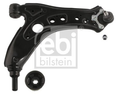 Фото важіль підвіски (передній/знизу) (R) Seat Cordoba/Ibiza 02-09/Skoda Fabia 99-14/Roomster 06-15 (з шар) FEBI BILSTEIN 37292 Важіль підвіски (передній/знизу) (R) Seat Cordoba/Ibiza 02-09/Skoda Fabia 99-14/Roomster 06-15 (з шар) FEBI BILSTEIN 37292