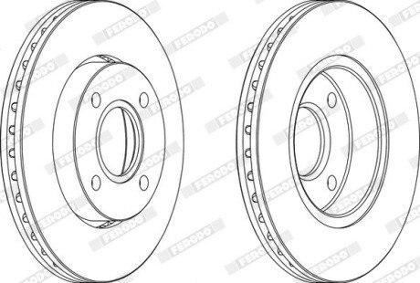 Диск гальмівний FERODO DDF423