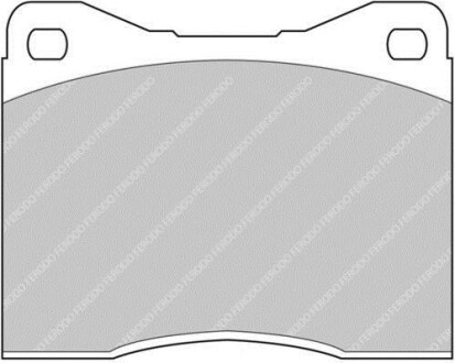 Гальмівні колодки, тюнінг FERODO FCP399R