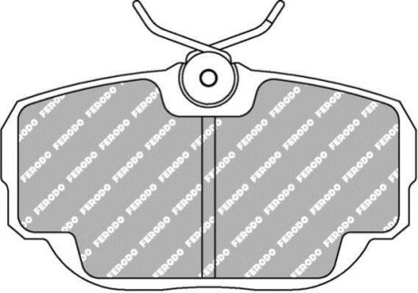 Гальмівні колодки, тюнінг FERODO FCP660R