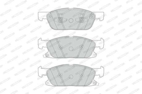Гальмівні колодки, дискові FERODO FDB4930 (фото 1)