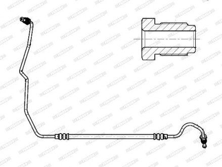 Гальмівний шланг FERODO FHY3354