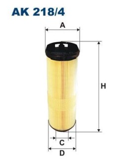 Фільтр повітряний FILTRON AK2184