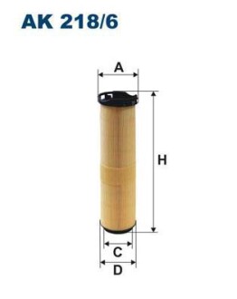 Фільтр повітряний FILTRON AK2186