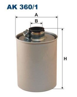 Фільтр повітряний FILTRON AK3601