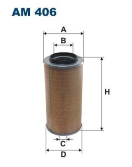 Фільтр повітряний FILTRON AM406