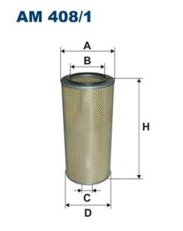 Фільтр повітряний FILTRON AM4081