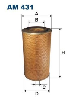 Фільтр повітряний FILTRON AM431
