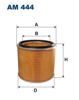 Фільтр повітряний FILTRON AM444