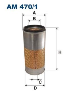 Фільтр повітряний FILTRON AM4701