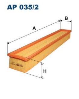Фільтр повітряний FILTRON AP0352