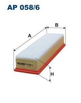 Фільтр повітряний FILTRON AP0586