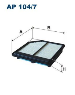 Фільтр повітряний FILTRON AP1047