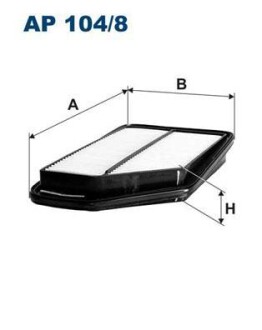 Фільтр повітряний FILTRON AP1048