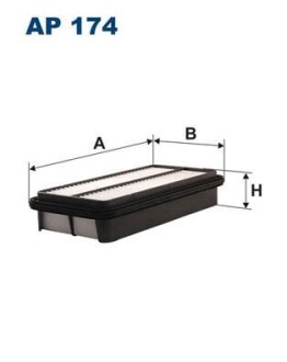 Фільтр повітряний FILTRON AP174