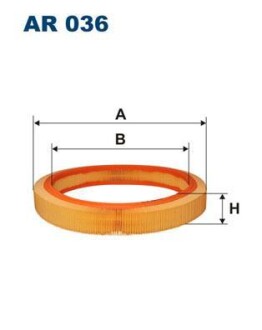 Фільтр повітряний FILTRON AR036