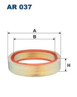 Фільтр повітряний FILTRON AR037