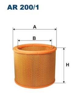 Фільтр повітряний FILTRON AR2001