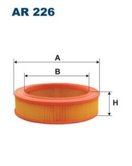 Фільтр повітряний FILTRON AR226