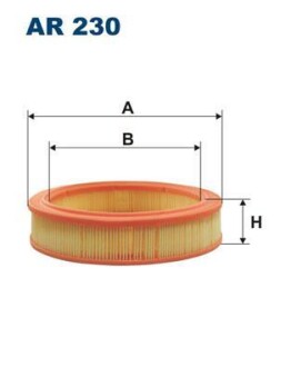 Фільтр повітряний FILTRON AR230