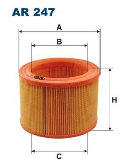 Фільтр повітряний FILTRON AR247