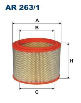 Фільтр повітряний FILTRON AR2631