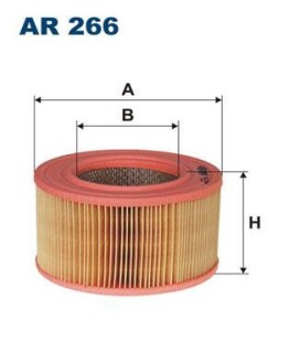 Фільтр повітряний FILTRON AR266