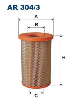 Фільтр повітряний FILTRON AR3043