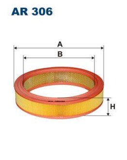 Фільтр повітряний FILTRON AR306