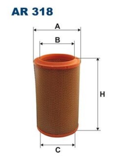 Фільтр повітряний FILTRON AR318