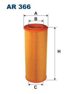 Фільтр повітряний FILTRON AR366