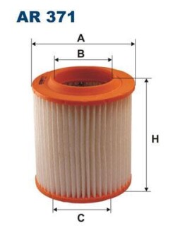 Фільтр повітряний FILTRON AR371