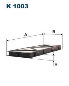 Фільтр салону FILTRON K1003