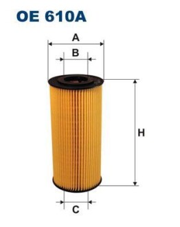Фільтр масляний FILTRON OE610A